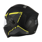 Casque intégral moto + PINLOCK - Venge Noir et jaune - Vignette | Boutique biker