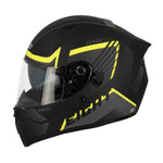 Casque intégral moto + PINLOCK - Venge Noir et jaune - Vignette | Boutique biker