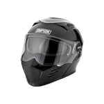 Casco modulare da moto - Darksome nero lucido - Vignette | Boutique biker