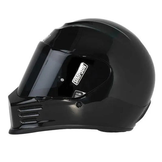 Casque moto intégral - Speed noir metal