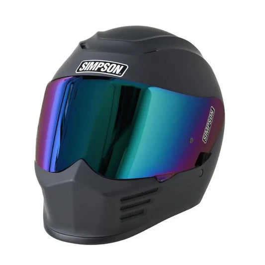 Casque moto intégral - Speed noir mat
