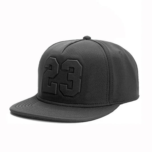 casquette grise de moto avec broderie chiffre 23 pour motard homme et femme