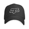 casquette noire moto avec logo renard style Fox Rider pour motard homme ou femme