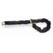 Chaîne antivol moto Urban lasso 1m20 acier trempé 10 mm avec revêtement textile noir