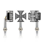 Clignotants moto - Croix de Malte - Vignette | Boutique biker