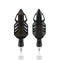 clignotants LED pour moto noir au design flèche, haute visibilité et style agressif