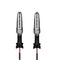 Clignotant LED moto compact spécial Yamaha avec lentille transparente et montage universel