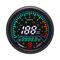 compteur moto digital universel rétroéclairé LED avec affichage vitesse, tr/min, carburant et rapport engagé