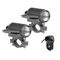 feux additionnels moto LED antibrouillard avec interrupteur guidon