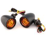 Clignotants moto + feux - Dark bullet - Vignette | Boutique biker