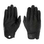 Guanti da moto estivi da uomo - Ara 5.0 D3O® Ghost Black - Vignette | Boutique biker