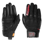 Guanti da moto estivi da uomo - Jet D3O® Evo Nero e Rosso - Vignette | Boutique biker