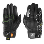 Guanti da moto estivi da uomo - Jet Neon D3O® neri e fluorescenti - Vignette | Boutique biker