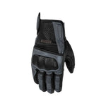 Gants moto été homme - Zeke noir et gris - Vignette | Boutique biker