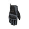 Gants moto été homme Rusty Stitches Zeke cuir noir gris perforé protection.