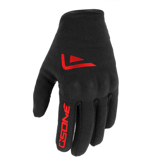 gants moto été homologués CE Osone rouge homme respirants avec grip renforcé et coque souple
