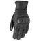 gants moto mi-saison homologués CE S-Line cuir noir homme respirants avec coques protection et paume tactile