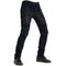 Jean moto bleu marine renforcé Kevlar pour homme style biker avec protections