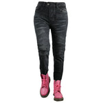jeans da motociclista rinforzati da donna - Vignette | Boutique biker