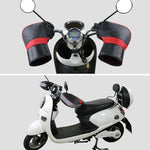Manchon moto pour hiver en cuir PU - Vignette | Boutique biker