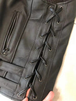 Gilet da motociclista in pelle - Biker gratuito - Vignette | Boutique biker