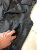 Gilet da motociclista in pelle - Biker gratuito - Vignette | Boutique biker