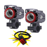 Phares additionnels LED - Night Hawk - Vignette | Boutique biker