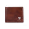 portefeuille en cuir marron pour homme style classique Bullcaptainn