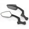 rétroviseur moto carbone noir embout de guidon design sportif racing