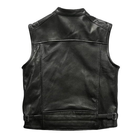 Veste cuir sans manche homme | Boutique biker