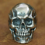 Anello con sigillo da motociclista - Signore del Teschio - Vignette | Boutique biker