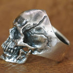 Anello con sigillo da motociclista - Signore del Teschio - Vignette | Boutique biker