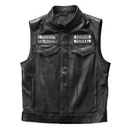 Gilet cuir biker - Sons of anarchy - Vignette | Boutique biker