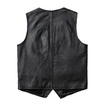 Gilet in pelle da motociclista vintage - Vignette | Boutique biker