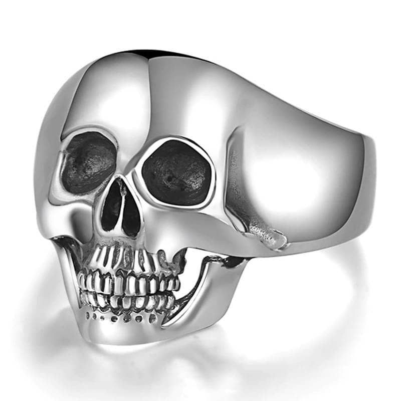 Bague Biker Argent Homme | Ma Bague Tête de Mort