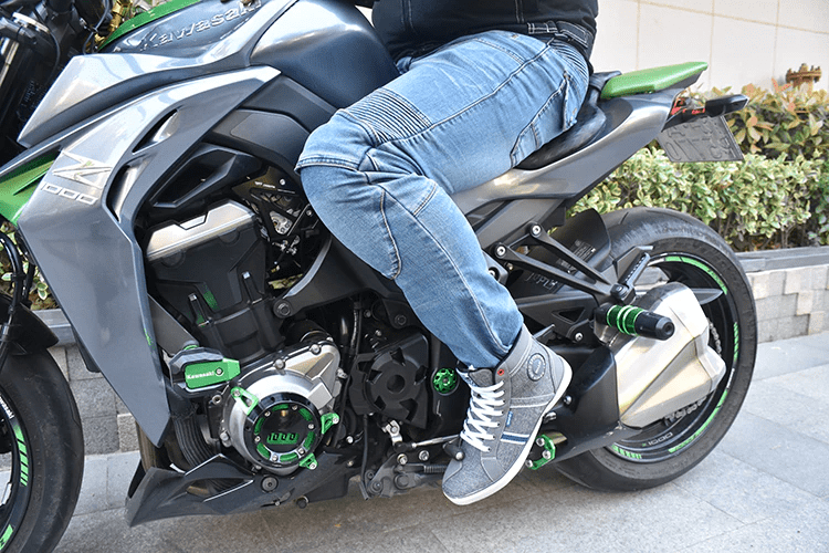 Basket de moto grise | Boutique biker