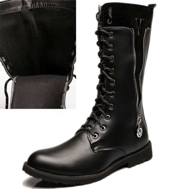 Bottes de Moto Cuir pour Homme et Femme