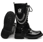 Bottes biker - Tête de mort - Vignette | Boutique biker