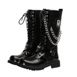 Bottes biker - Tête de mort - Vignette | Boutique biker