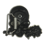 Fibbia per cintura - Rosa gotica - Vignette | Boutique biker