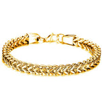 Bracciale da motociclista in acciaio da uomo - Vignette | Boutique biker