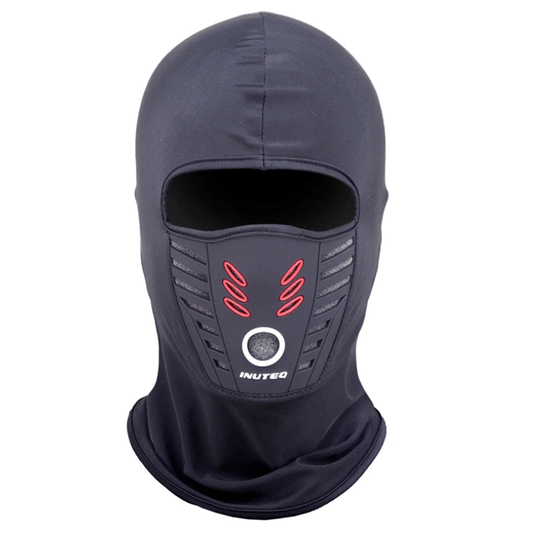 Cagoule moto homme en lycra, fine et extensible, coupe-vent et anti-UV, confortable et respirante, compatible casque et lunettes de vue, unisexe
