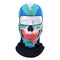 Cagoule moto squelette souriant unisexe, respirante et coupe-vent, au design audacieux pour motards