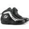 chaussures de moto en cuir avec coque renforcée chevilles et talons, semelle antidérapante, pour homme et femme, 4 coloris disponibles