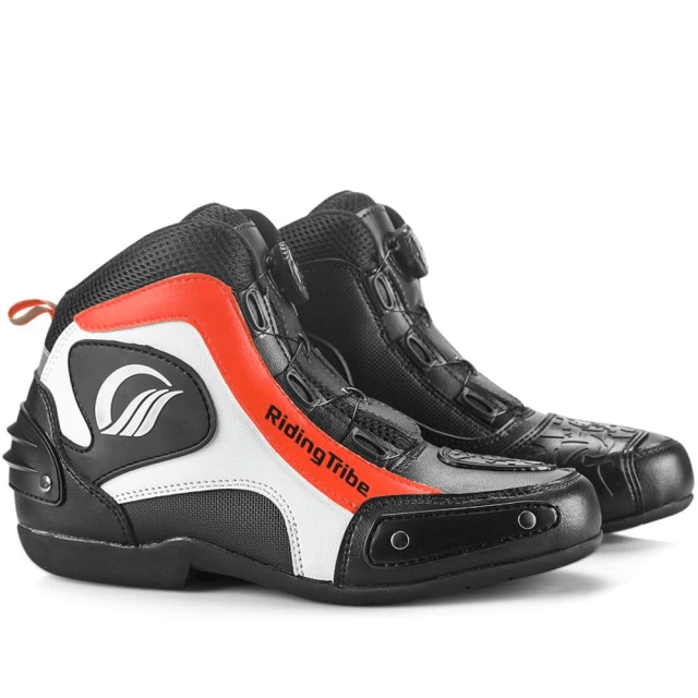 Chaussure en Cuir Moto pour Homme et Femme