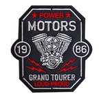 Patch biker - Power motors - Vignette | Boutique biker