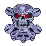 Écusson biker - Skull - Vignette | Boutique biker
