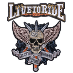 Patch biker - Death before dishonor - Vignette | Boutique biker