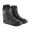 protège-chaussures moto noirs S-Line imperméables avec semelle antidérapante, bandes réfléchissantes et fermeture ajustable