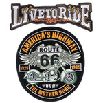 Patch biker - Route 66 - Vignette | Boutique biker